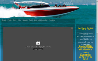 bateauecolerichter.com website preview