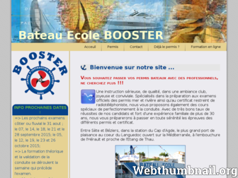 bateau-booster.com website preview