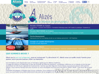 alizes06.com website preview
