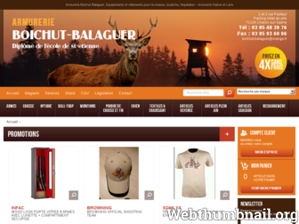 armurerie-boichut-balaguer.com website preview