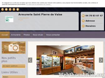 armurerie-saintpierredevaise.fr website preview