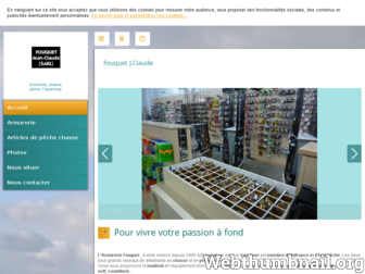 armurerie-fouquet.fr website preview