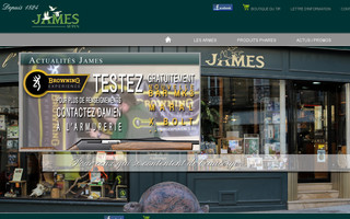 james-autun.com website preview