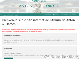 armurerie-anton.com website preview