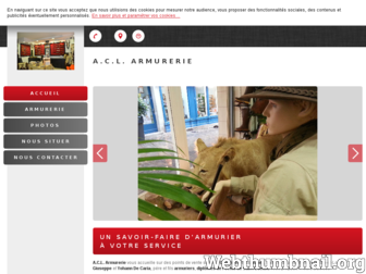 armureries-acl-37.com website preview