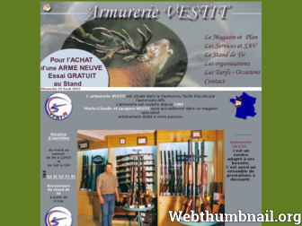 armurerie-vestit.fr website preview