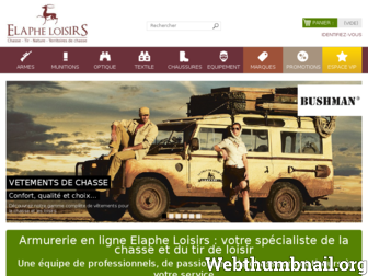 chasse-tir-loisir.com website preview