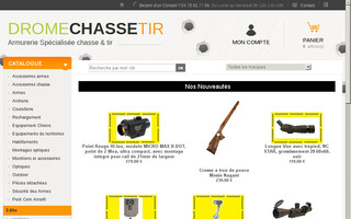 dromechassetir.com website preview
