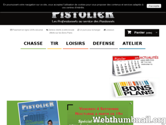 lepistolier.com website preview