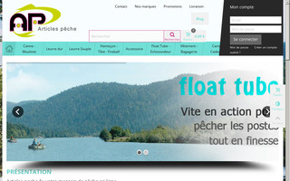 articles-peche.fr website preview