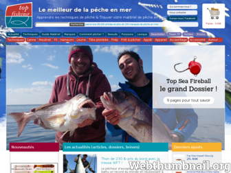 top-fishing.fr website preview
