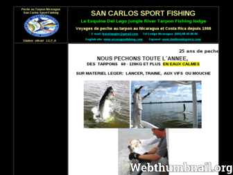 pecheautarpon.com website preview