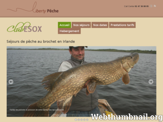 club-esox.com website preview