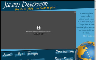 julien-derozier.com website preview