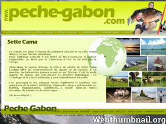 peche-gabon.com website preview