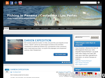 panama-fishing.fr website preview