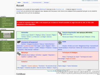 wiki.airsofteur.com website preview