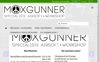maxgunner.com website preview