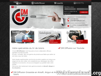 dmdiffusion.com website preview