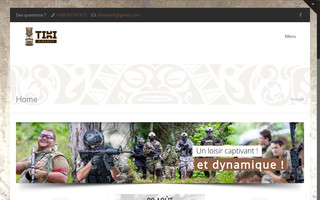 tikiairsoft.com website preview