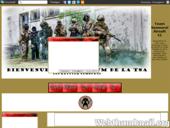 samourai-airsoft.forum-officiel.com website preview