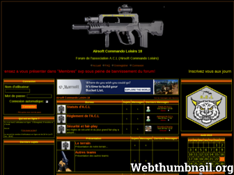 a-commando-loisirs.exprimetoi.com website preview