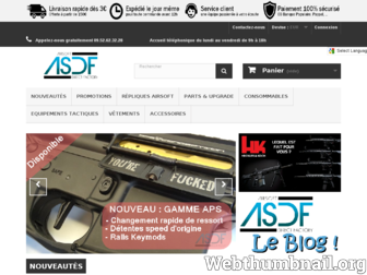 as-df.fr website preview