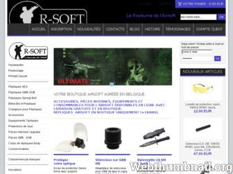 r-soft.be website preview