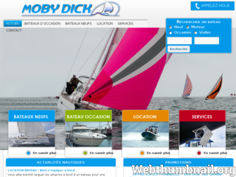 mobydick-nautisme.com website preview