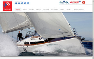 mbyachting.fr website preview