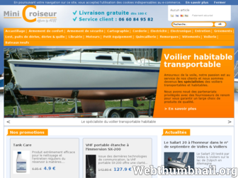 minicroiseur.fr website preview