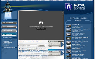 royalnautisme.fr website preview