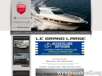 jeanneau-capdagde.com website preview