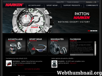 harken.fr website preview