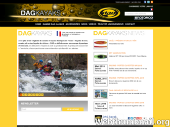 dag-kayak.com website preview