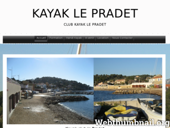 clubkayaklepradet.fr website preview