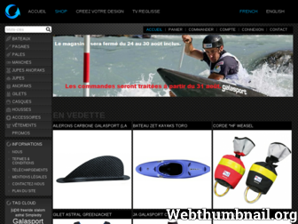 shop.reglisse-kayak.com website preview