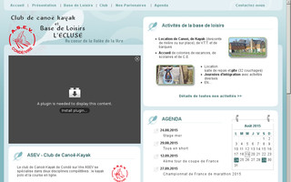 asev-canoe-kayak.com website preview