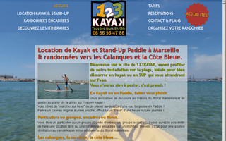 123kayak.fr website preview
