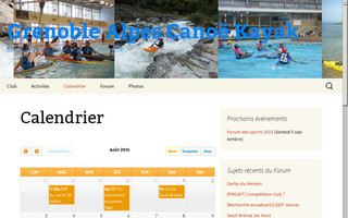 grenoble-alpes-canoe-kayak.fr website preview