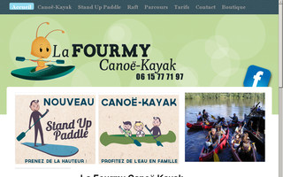 lafourmycanoekayak.com website preview