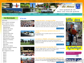mairie-avirons.fr website preview