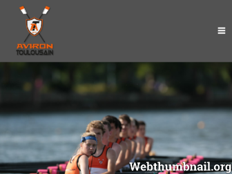 aviron-toulousain.fr website preview