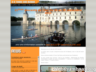 cotsaviron.com website preview