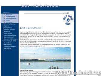 aviron.ch website preview