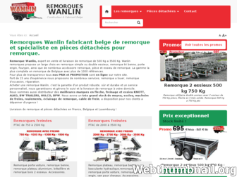 remorques-wanlin.com website preview