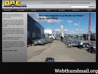 bre-remorques.fr website preview