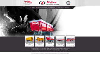 remorques-maitre.fr website preview