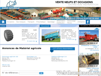 ouest-remorque.com website preview