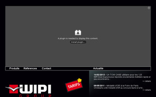 wipigroup.fr website preview